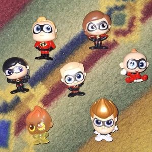 Disney Doorables The Incredibles Series 7 Complete + Bonus